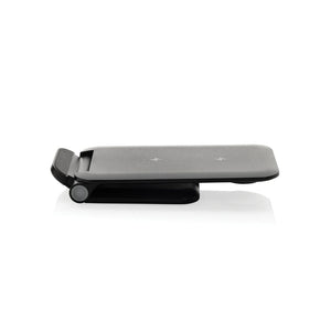 Caricabatterie 15W Powerpal 3 in 1 in rABS RCS nero - personalizzabile con logo