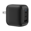 Caricabatterie GAN Urban Vitamin Santa Cruz 70W in rPC RCS nero - personalizzabile con logo