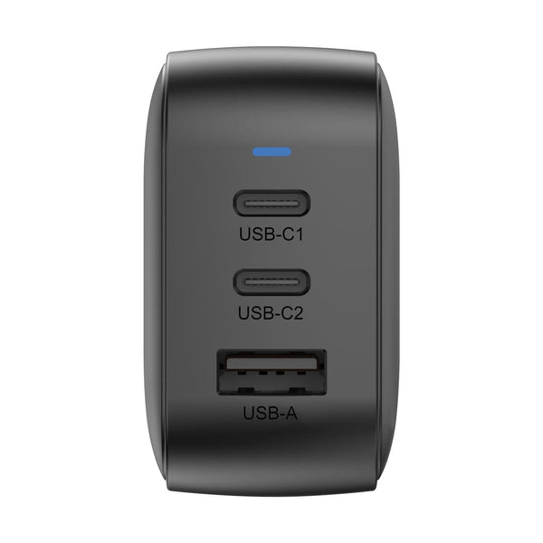 Caricabatterie GAN Urban Vitamin Santa Cruz 70W in rPC RCS nero - personalizzabile con logo
