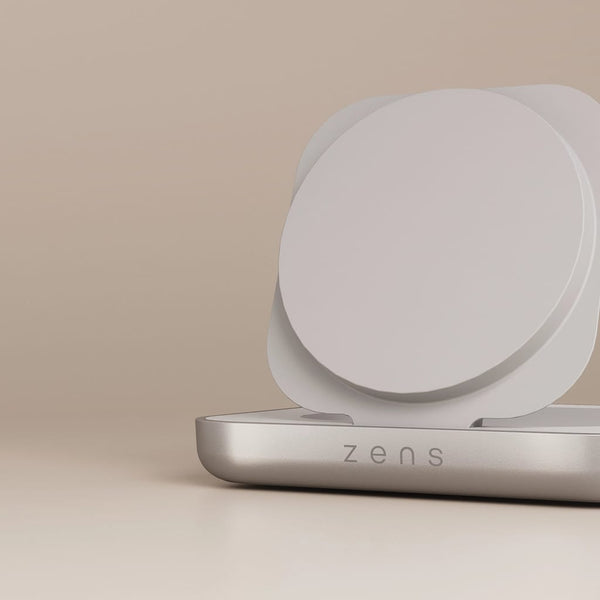 Caricabatterie magnetico da comodino Zens - personalizzabile con logo