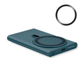 Caricabatterie wireless Blu - personalizzabile con logo