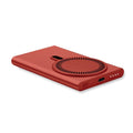 Caricabatterie wireless bordeaux - personalizzabile con logo