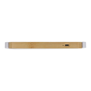 Caricabatterie wireless da 15 W con lampada LED dimmerabile natural - personalizzabile con logo