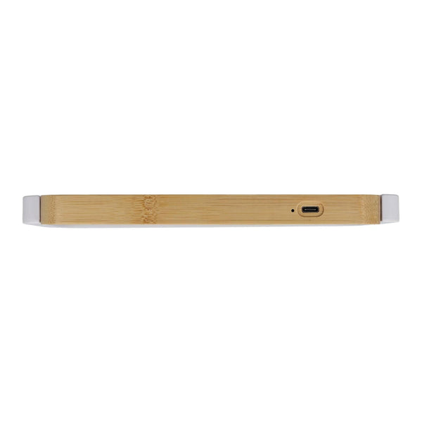 Caricabatterie wireless da 15 W con lampada LED dimmerabile natural - personalizzabile con logo