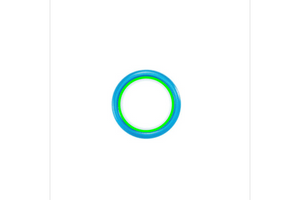 Caricatore a due uscite per auto blu - personalizzabile con logo