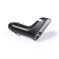 Caricatore Auto USB Santer nero - personalizzabile con logo