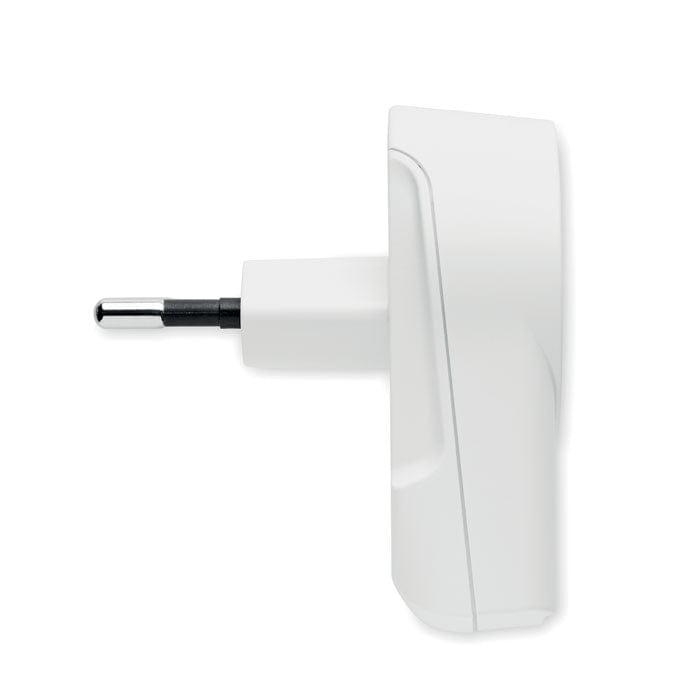 Caricatore Skross Euro USB(2xA) bianco - personalizzabile con logo