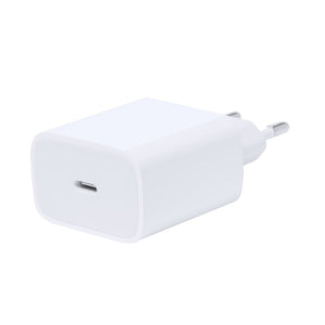 Caricatore USB Morelo bianco - personalizzabile con logo