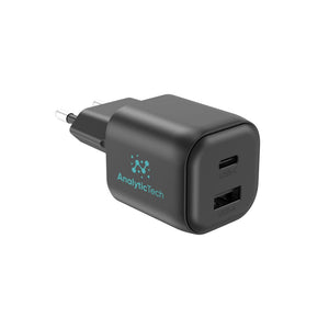 Caricatore wireless 100W GAN Urban Vitamin Livermore RCS nero - personalizzabile con logo