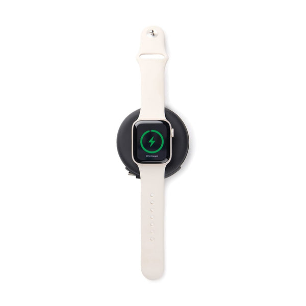 Caricatore wireless 2in1 da viaggio 15W VINGA Baltimore - personalizzabile con logo