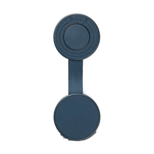 Caricatore wireless 2in1 da viaggio 15W VINGA Baltimore - personalizzabile con logo