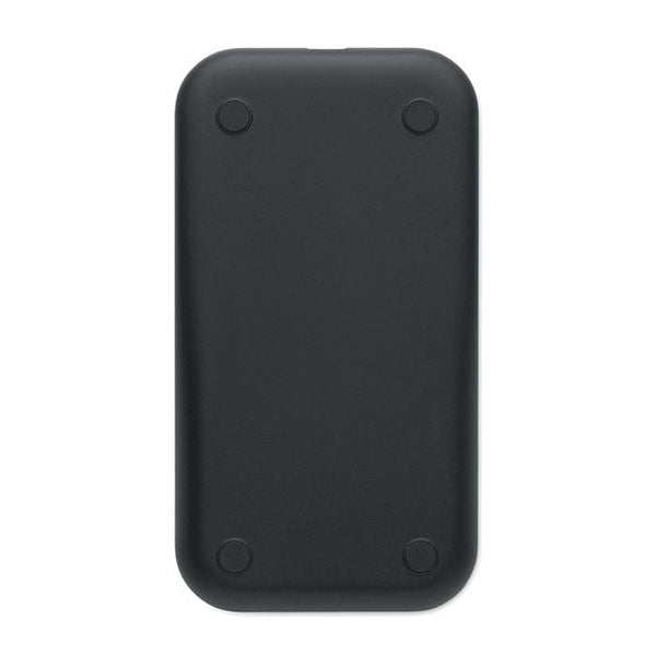 Caricatore wireless 3 in 1 da 15 W Nero - personalizzabile con logo
