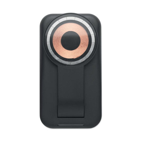 Caricatore wireless 3 in 1 da 15 W Nero - personalizzabile con logo