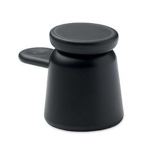 Caricatore wireless 3in1. 15 W Nero - personalizzabile con logo
