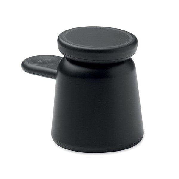 Caricatore wireless 3in1. 15 W Nero - personalizzabile con logo
