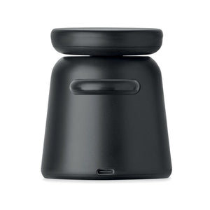 Caricatore wireless 3in1. 15 W Nero - personalizzabile con logo