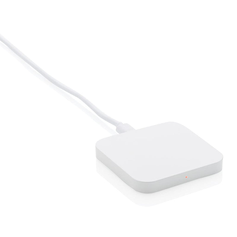 Caricatore wireless 5W Square bianco - personalizzabile con logo