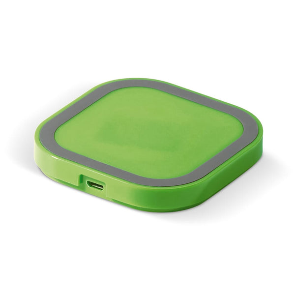 Caricatore Wireless 5W verde - personalizzabile con logo