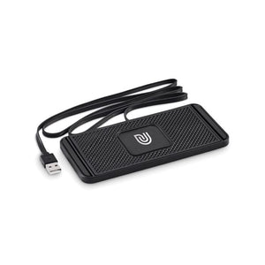 Caricatore wireless auto 15W Nero - personalizzabile con logo
