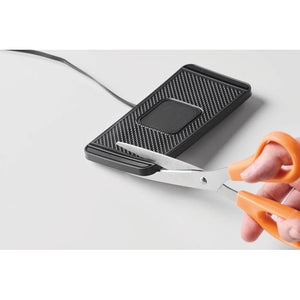 Caricatore wireless auto 15W Nero - personalizzabile con logo