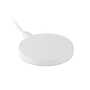 Caricatore wireless bianco - personalizzabile con logo