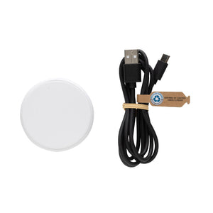Caricatore wireless magnetico 15W 3in1 Magnapad RCS - personalizzabile con logo