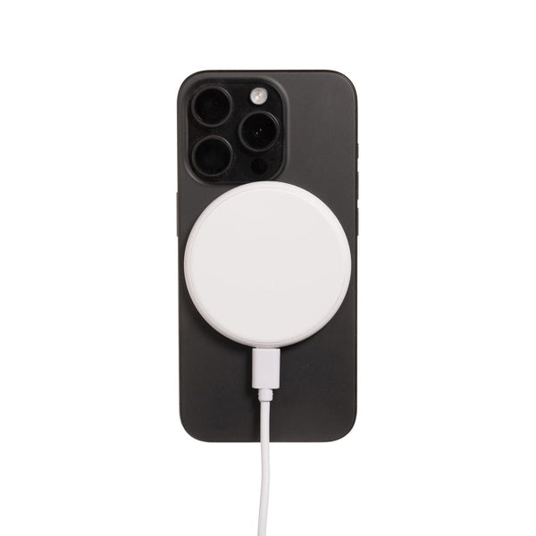 Caricatore wireless magnetico 15W 3in1 Magnapad RCS - personalizzabile con logo