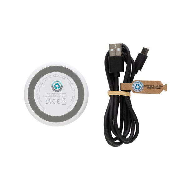 Caricatore wireless magnetico 15W 3in1 Magnapad RCS - personalizzabile con logo