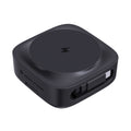 Caricatore wireless magnetico 2in1 15W Urban Vitamin Goleta nero - personalizzabile con logo