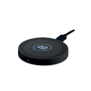 Caricatore wireless tondo - personalizzabile con logo