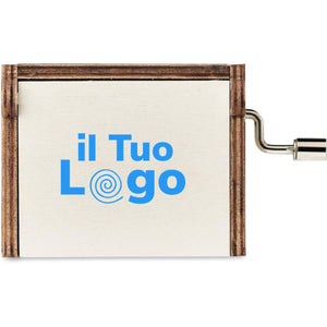 Carillon Natalizia beige - personalizzabile con logo