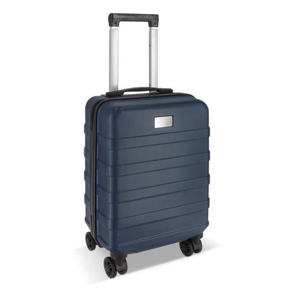 Carrello da cabina da 18 pollici blu navy - personalizzabile con logo
