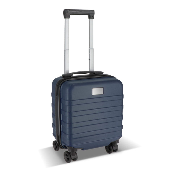 Carrello sotto il sedile da 14 pollici blu navy - personalizzabile con logo