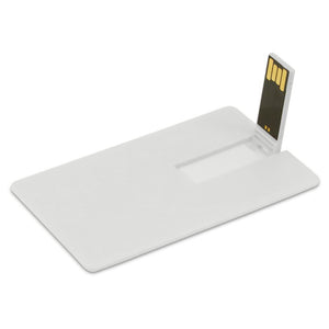 Carta USB 16GB Bianco - personalizzabile con logo