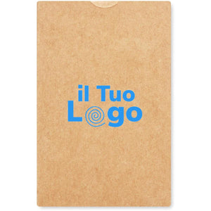 Carte da gioco beige - personalizzabile con logo