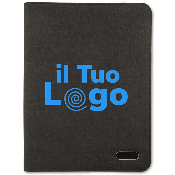 Cartella A4 con blocco - personalizzabile con logo