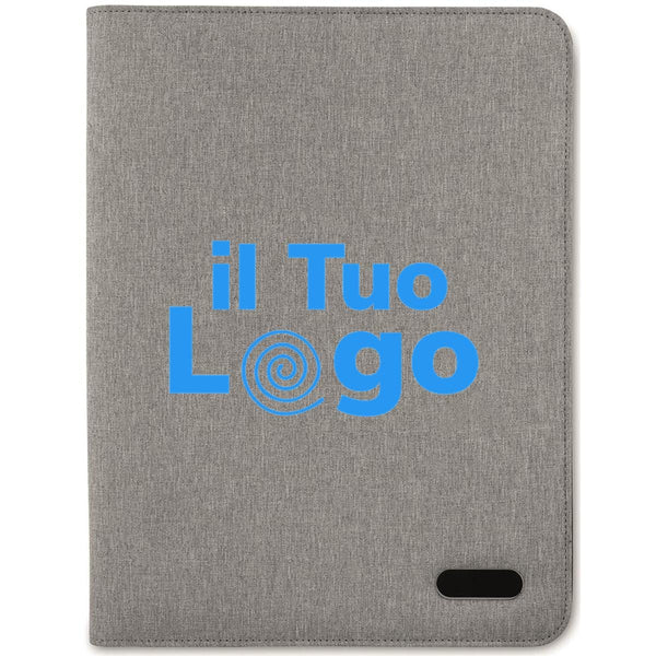 Cartella A4 con blocco - personalizzabile con logo