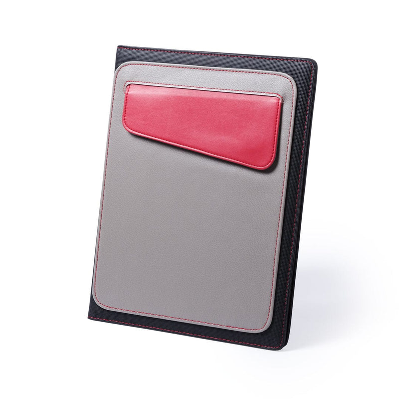 Cartella Custodia Tablet Cora rosso - personalizzabile con logo
