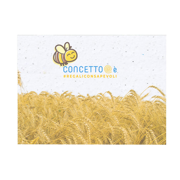 Cartoline Piantabili - personalizzabile con logo