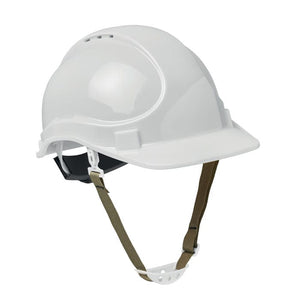 Casco di sicurezza in ABS Bianco - personalizzabile con logo