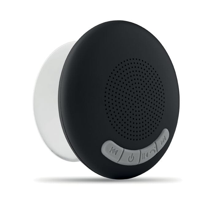 Cassa speaker da doccia Nero - personalizzabile con logo