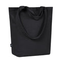 Casual Shopper Organic nero - personalizzabile con logo