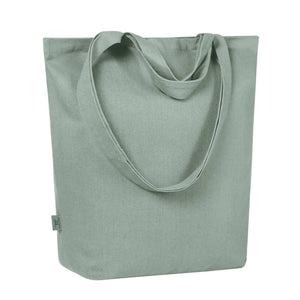 Casual Shopper Organic verde - personalizzabile con logo