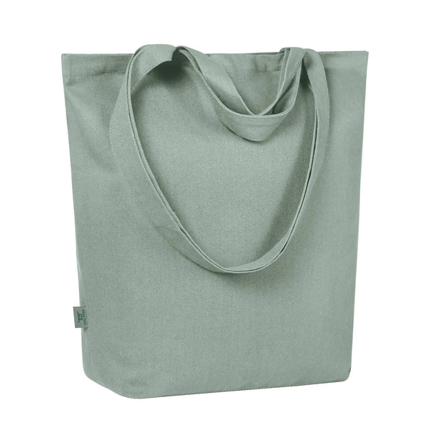 Casual Shopper Organic verde - personalizzabile con logo