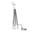 Cavo Caricatore Bikoc color argento - personalizzabile con logo