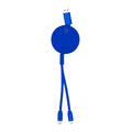 Cavo Caricatore Freud blu - personalizzabile con logo