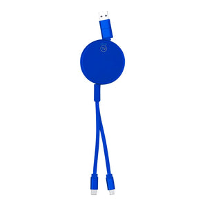 Cavo Caricatore Freud blu - personalizzabile con logo