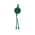 Cavo Caricatore Freud verde - personalizzabile con logo
