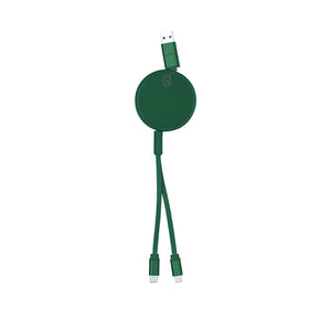 Cavo Caricatore Freud verde - personalizzabile con logo