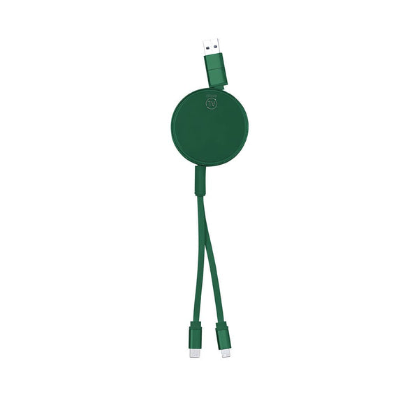 Cavo Caricatore Freud verde - personalizzabile con logo